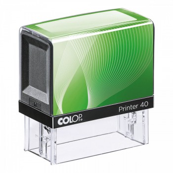 COLOP ® Razítko Colop Printer 40 zelené černý polštářek