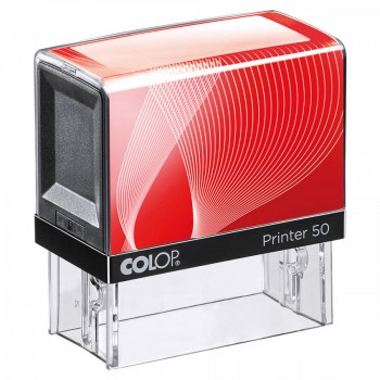 COLOP ® Razítko Colop Printer 50 červeno/černé zelený polštářek