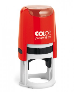 COLOP ® Razítko COLOP Printer R30/červená bezbarvý polštářek / nenapuštěný barvou /