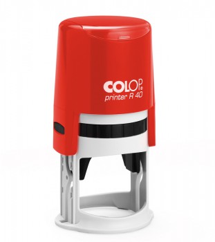 COLOP ® Razítko COLOP Printer R40/červená bezbarvý polštářek / nenapuštěný barvou /