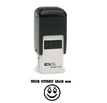 COLOP ® Razítko na geocaching COLOP Printer Q12/černá zelený polštářek