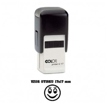 COLOP ® Razítko na geocaching COLOP Printer Q17/černá zelený polštářek