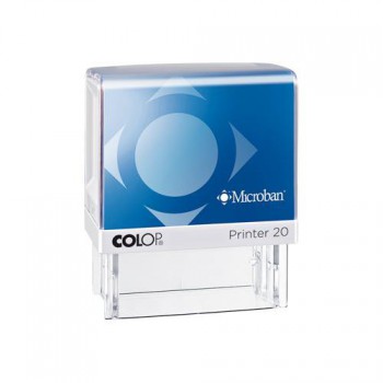 COLOP ® Razítko Colop Printer 20 MICROBAN bezbarvý polštářek / nenapuštěný barvou /