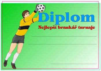 Poháry.com® Diplom fotbal D18