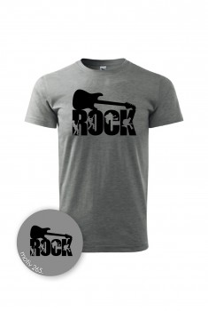 Poháry.com® Tričko Rock 265 šedé XL pánské