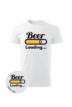 Poháry.com® Tričko pro pivaře 268 bílé XL pánské