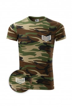 Poháry.com® Tričko Camouflage Brown s motivem 296 XL pánské