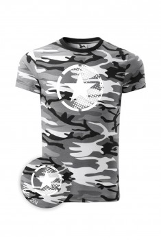 Poháry.com® Tričko Camouflage Gray s motivem 294 XL pánské