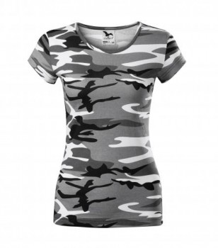 Poháry.com®  Tričko Pure Camouflage Gray 32 - XS dámské