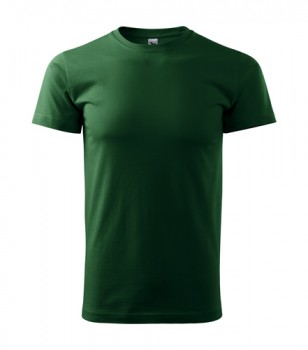 Poháry.com® Pánské tričko HEAVY lahvově zelené M pánské