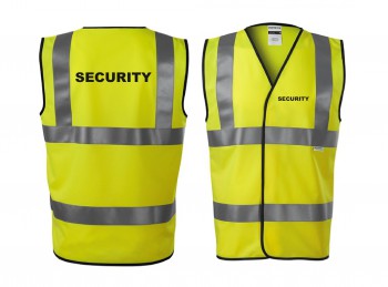 Poháry.com® Reflexní vesta žlutá Security XXL unisex
