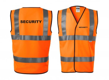 Poháry.com® Reflexní vesta oranžová Security