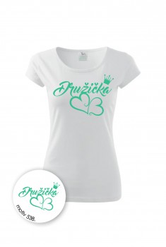 Poháry.com® Svatební tričko pro svědkyni 538 bílé XL dámské