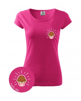Poháry.com® Tričko pro cukrářku 346 růžové XL dámské