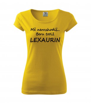 Poháry.com® Tričko pro zdravotní sestřičku D27 žluté XL dámské